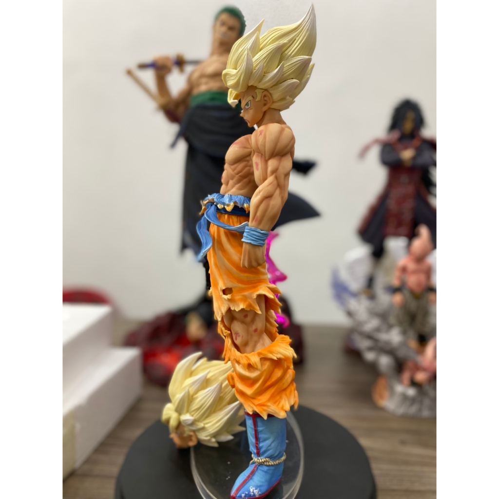 Mô Hình Dragon Ball Goku SS1 Cao 43Cm 2 Đầu Thay Thế  Bản F2 - Odaycomohinh0