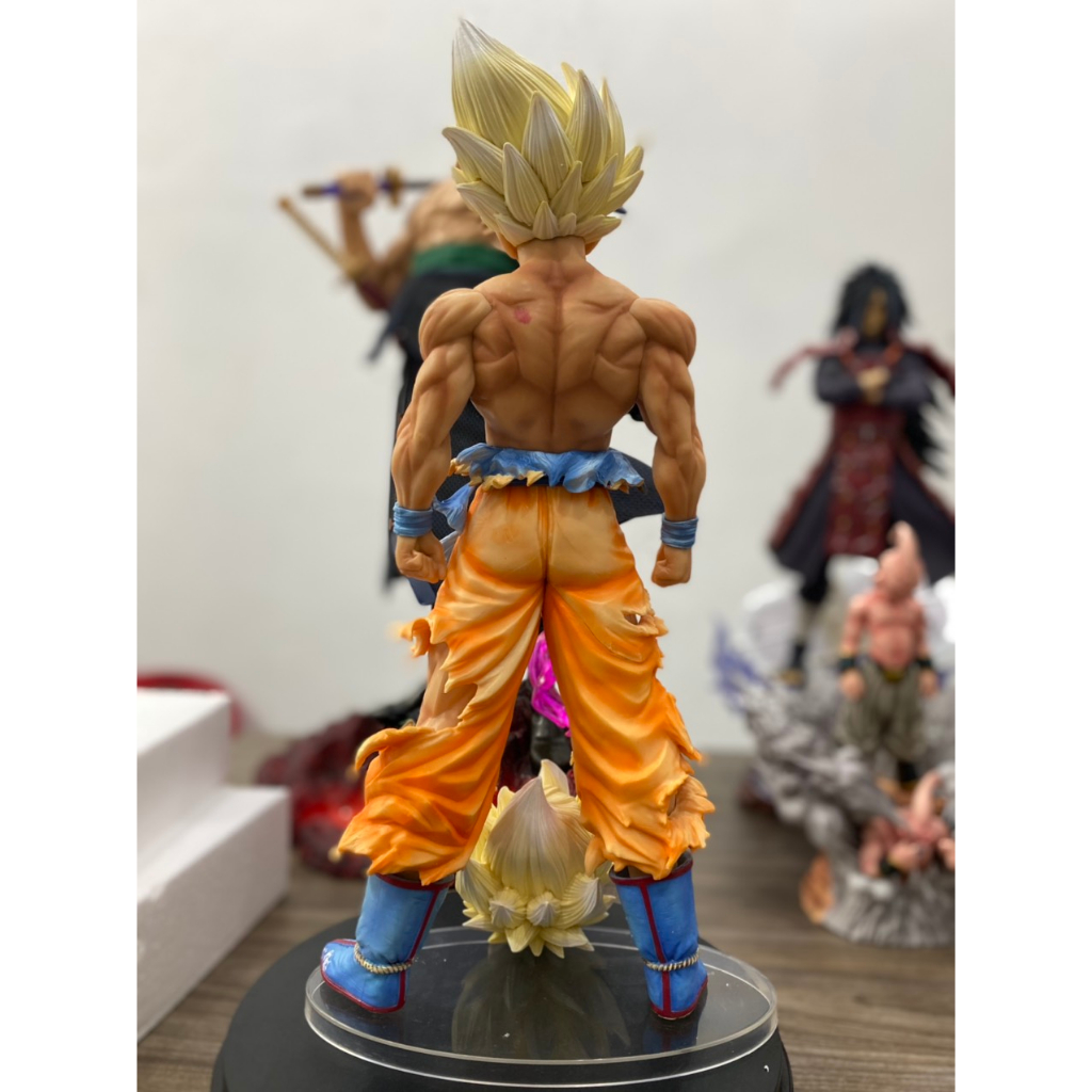 Mô Hình Dragon Ball Goku SS1 Cao 43Cm 2 Đầu Thay Thế  Bản F2 - Odaycomohinh0