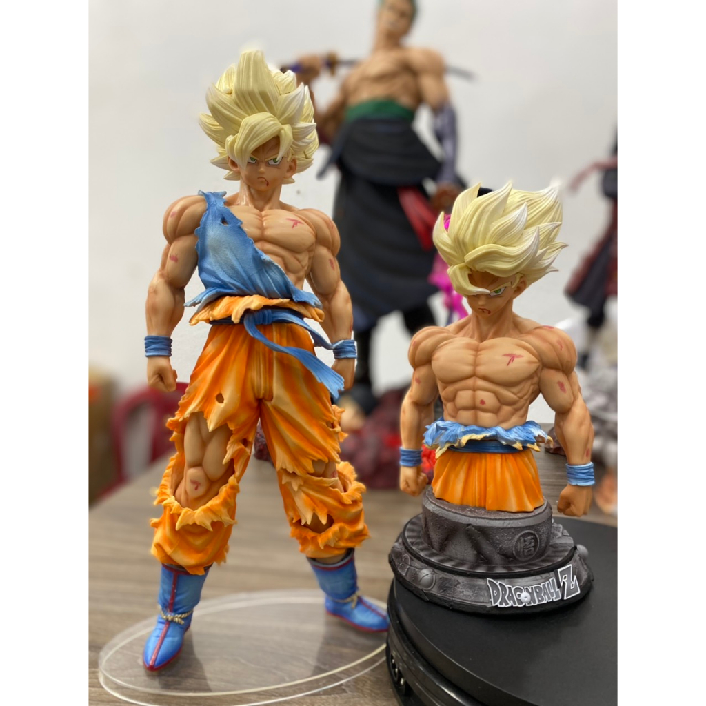 Mô Hình Dragon Ball Goku SS1 Cao 43Cm Tặng Kèm Bán Thân Bản F2 - Odaycomohinh0