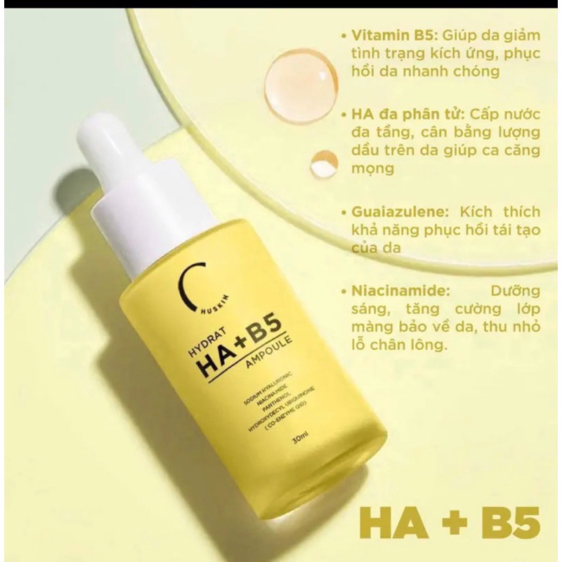 Serum HA B5 vàng