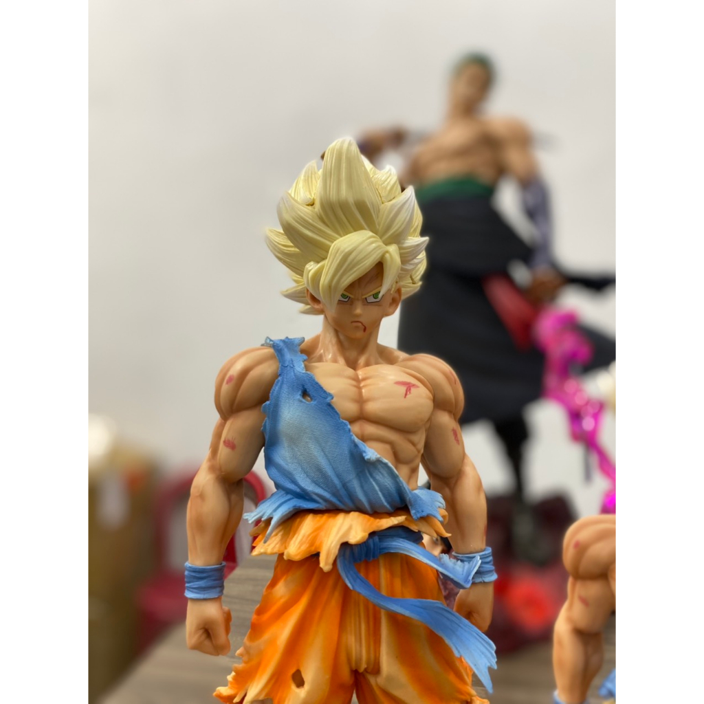 Mô Hình Dragon Ball Goku SS1 Cao 43Cm Tặng Kèm Bán Thân Bản F2 - Odaycomohinh0