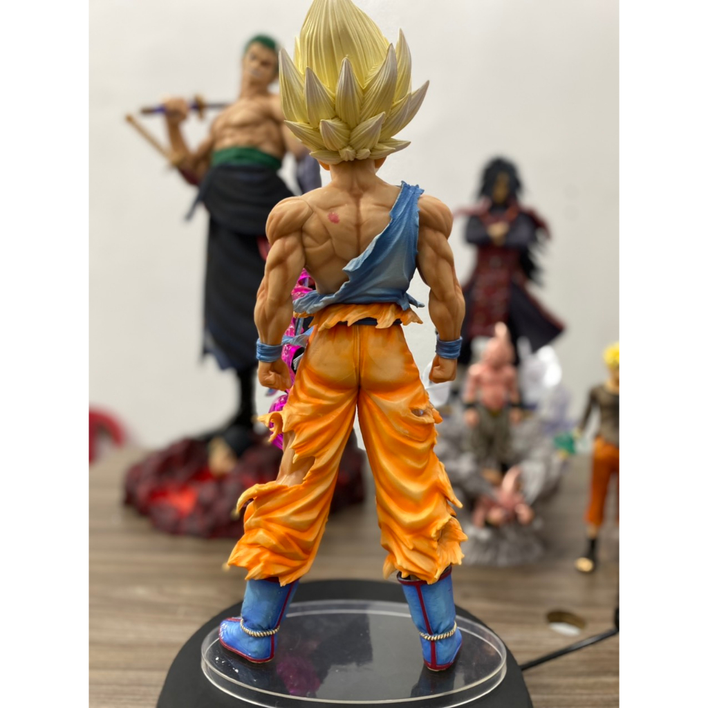 Mô Hình Dragon Ball Goku SS1 Cao 43Cm Tặng Kèm Bán Thân Bản F2 - Odaycomohinh0