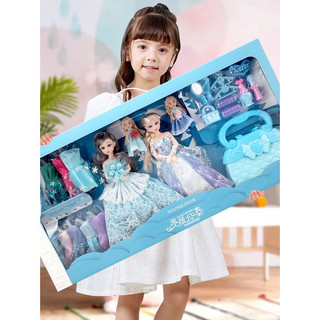 Búp bê thay váy cùng tủ đồ thời trang