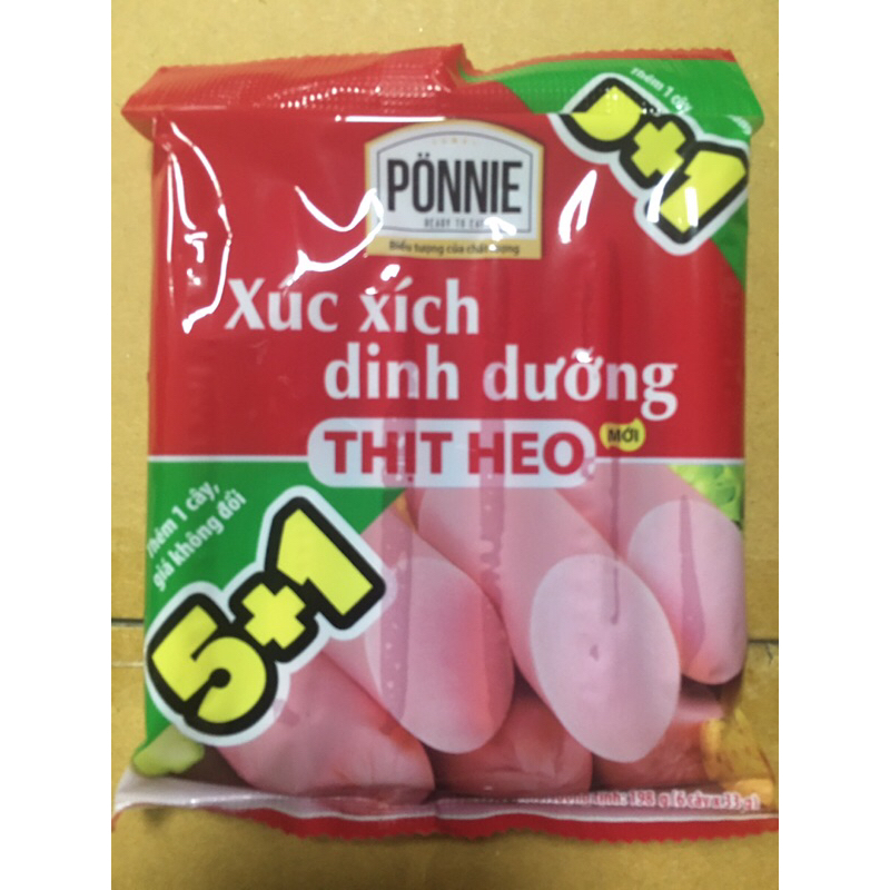 Xúc Xích Dinh Dưỡng Ponnie 95G-198G