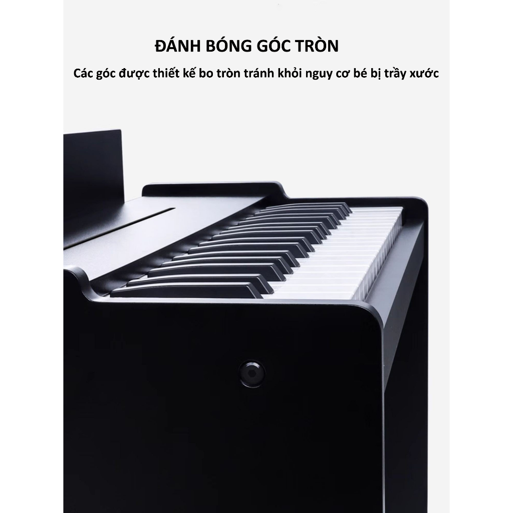 Đàn cho bé tự học tại nhà,Đàn piano mini,Đồ chơi đàn piano cho bé kèm ghế ngồi,Piano mini có Pedal và bảng điều khiển
