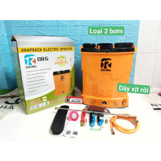 bình xịt điện phun thuốc khử trùng ORING KiNaMi 20lit 2 bơm .