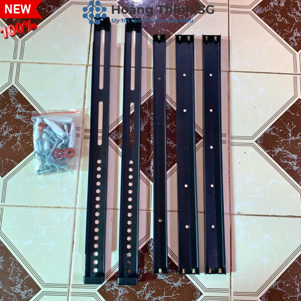 Giá treo tivi cố định Tivi cố định 65-100 inch thép sơn tỉnh điện, Khung treo tivi E95 tải trọng 80kg