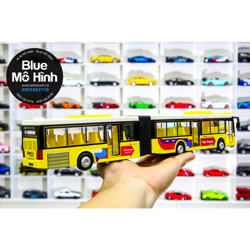 Xe buýt mô hình xe Bus Express dài bằng kim loại