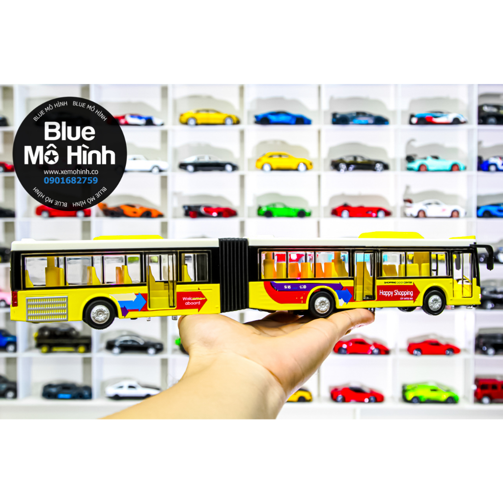 Xe buýt mô hình xe Bus Express dài bằng kim loại