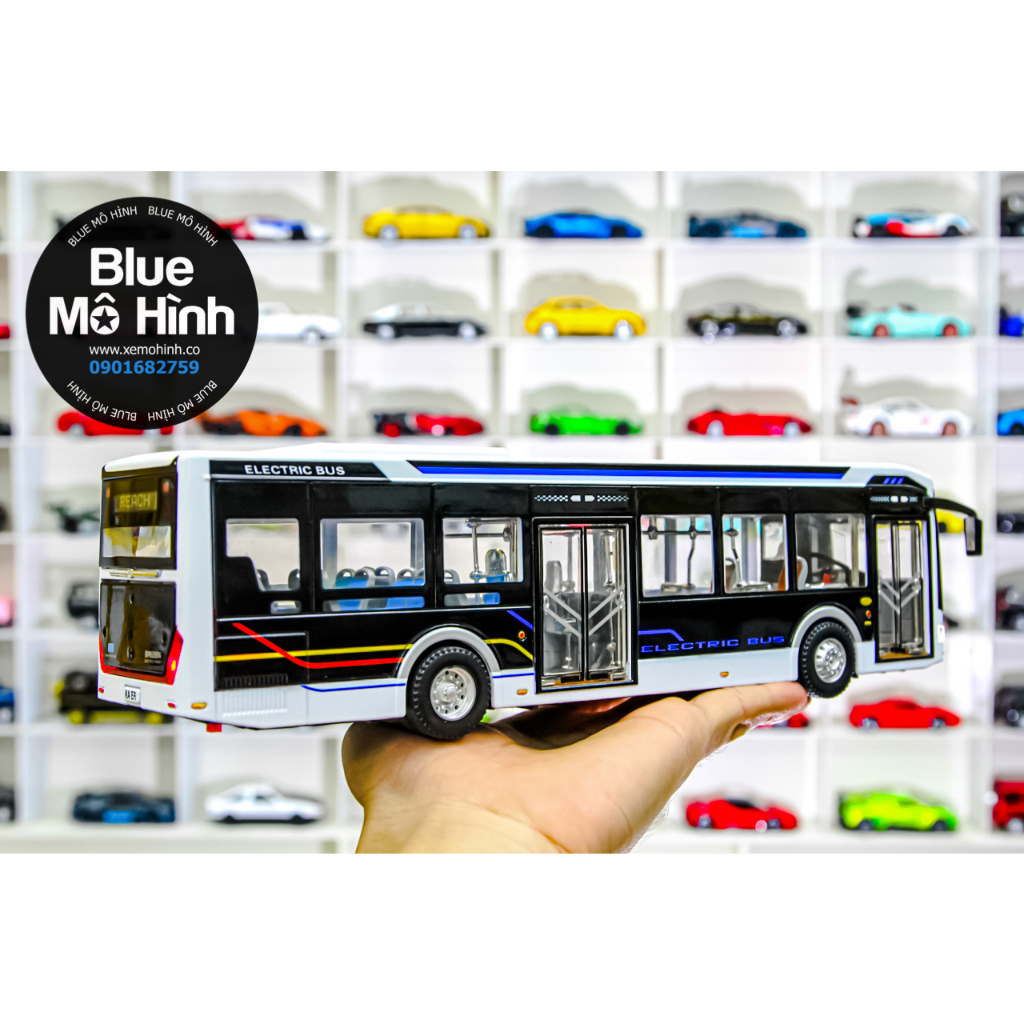 Xe buýt mô hình xe bus 1:42 bằng kim loại