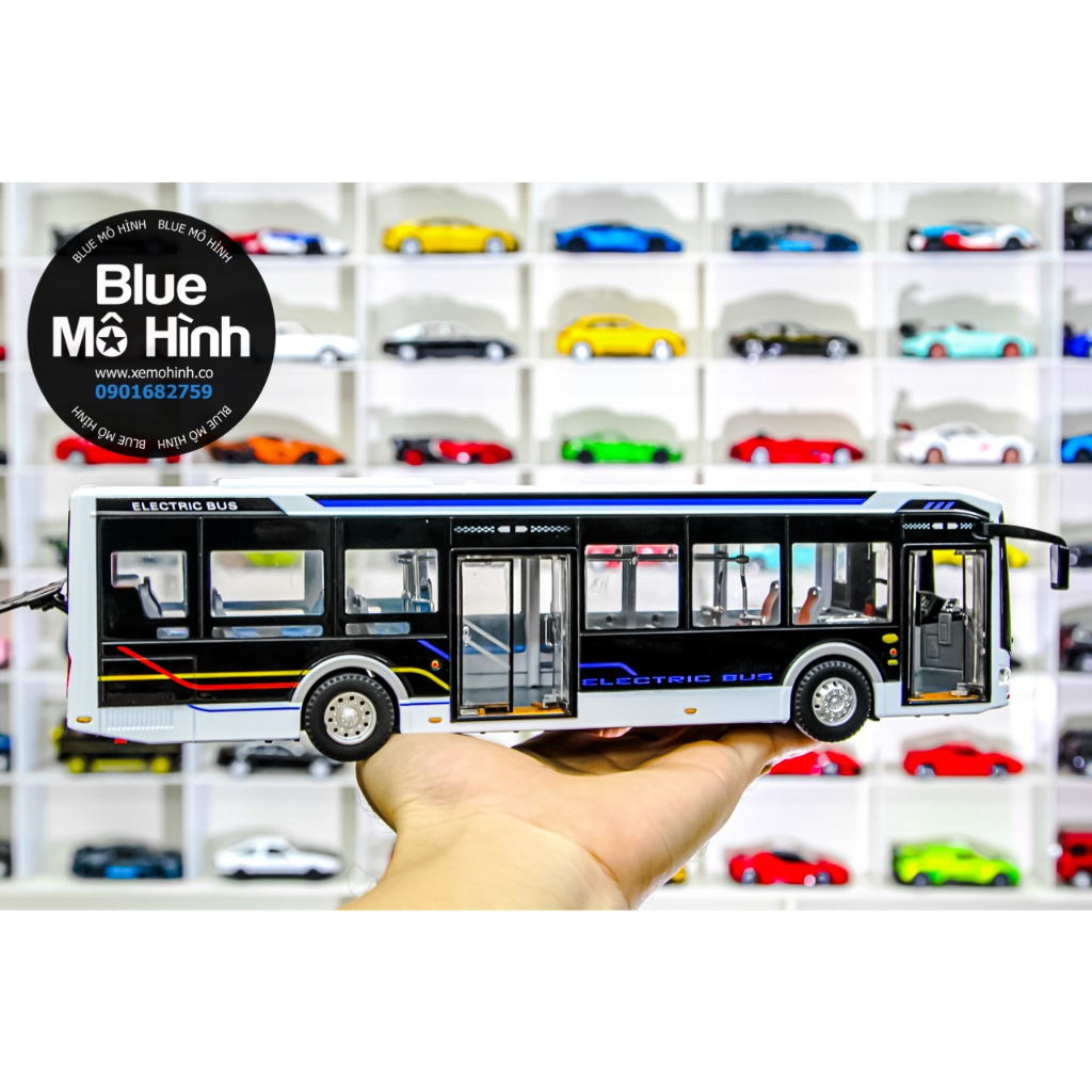 Xe buýt mô hình xe bus 1:42 bằng kim loại