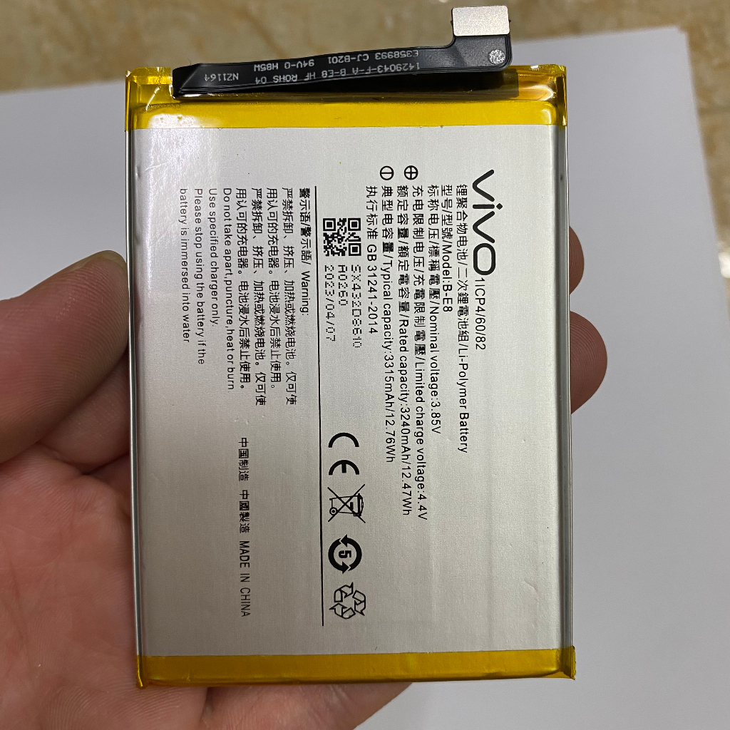 Pin Vivo V11i / V11 i / Y97 / Z3I  loại AA kèm siu bao test đổi mới