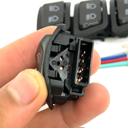 Công tắc passing sh kèm rắc nháy đèn pha lắp cho các dòng xe như wave a 110, rsx 110, ab, vision, blade, lead....