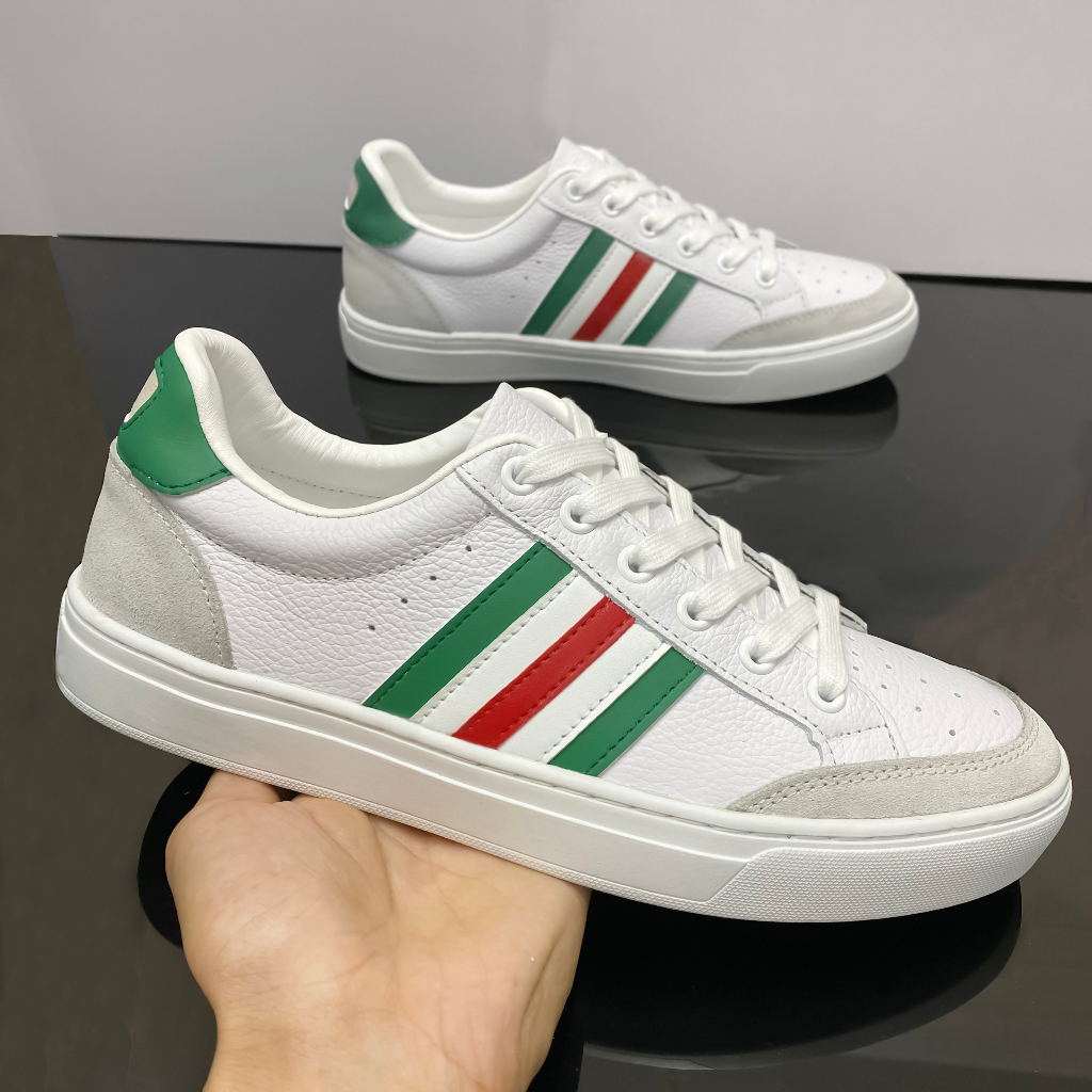 TOP Các Mẫu Giày Sneaker Nam Da Bò Cao Cấp, Hàng Chất Full Box Siêu Xịn