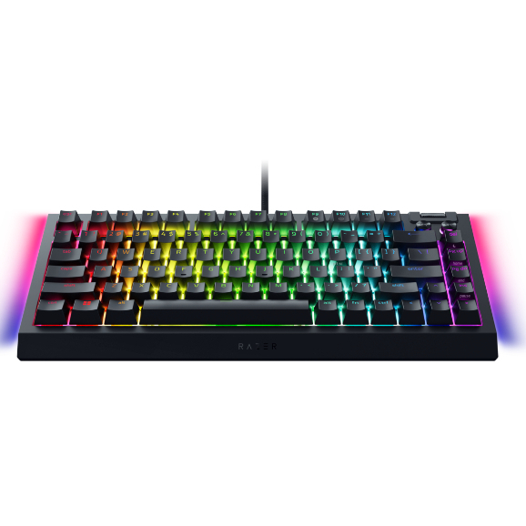 Bàn phím cơ Razer BlackWidow V4 75% - Orange/Green/Yellow Switch - Hàng Chính Hãng