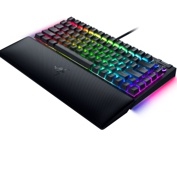 Bàn phím cơ Razer BlackWidow V4 75% - Orange/Green/Yellow Switch - Hàng Chính Hãng