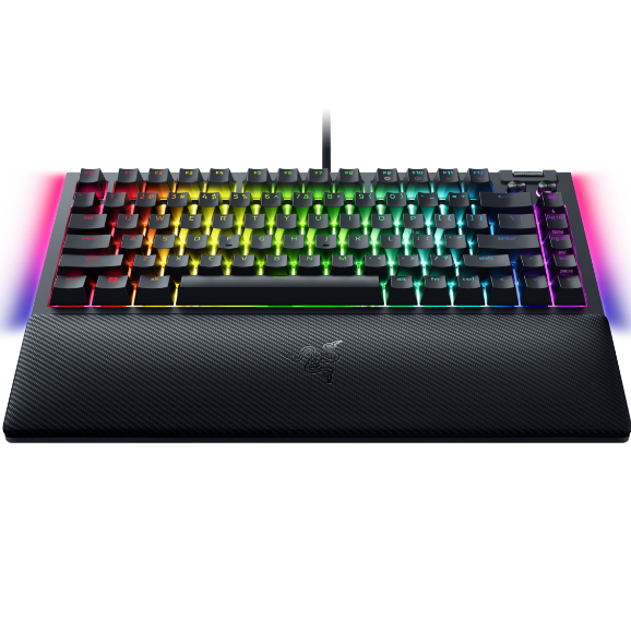 Bàn phím cơ Razer BlackWidow V4 75% - Orange/Green/Yellow Switch - Hàng Chính Hãng