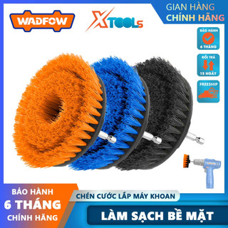 Bàn chải lông mềm 4"" Ứng dụng chính: làm sạch thủy tinh, nhựa, laminate, ván sàn, sứ, đá granit, ngói, thảm chuôi: