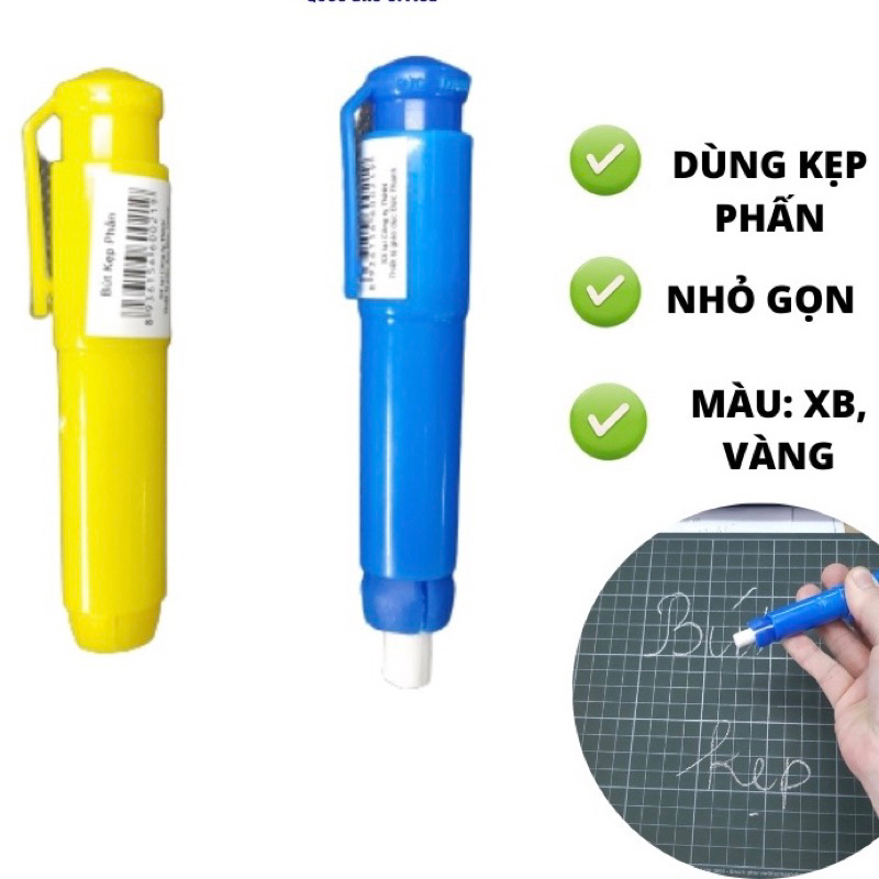 Bút kẹp phấn MIC cầm phấn chắc chắn sạch đẹp