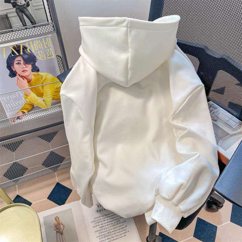 Áo hoodie thêu túi hình mặt quỷ UNISEX nam - nữ