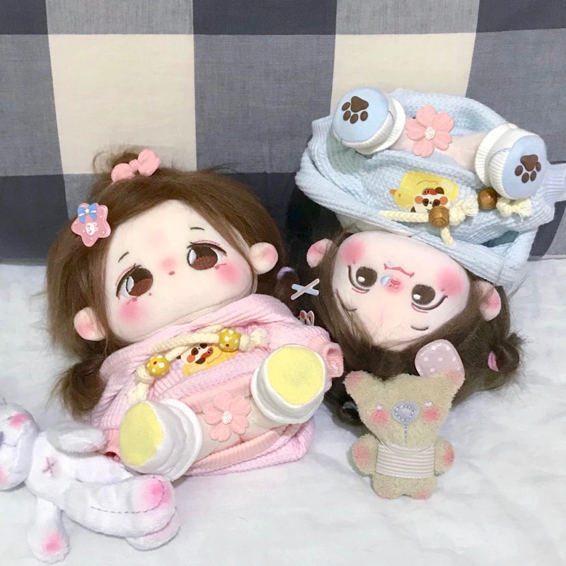 OUTFIT DOLL HOODIE CÚN CON || OUTFIT DOLL 20CM