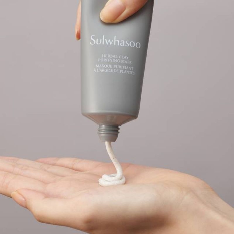 Gói Mặt nạ đất sét giảm dầu nhờn, làm sáng da Sulwhasoo Herbal Clay Purifying Mask