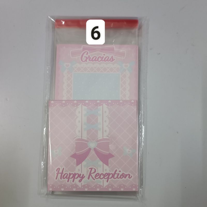 Combo 10 Sét Gồm Đầu + Bìa +Túi Bóng Kính Dùng Để Gói Hàng , Đựng Card Phong Cách Y2K