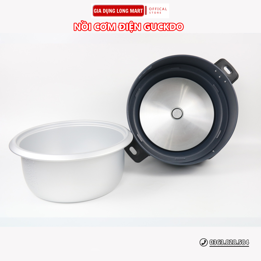 Nồi Cơm Điện Công Nghiệp Cỡ Lớn Dung Tích 5.6L Nồi Cơm Công Nghiệp GUCKDO GK-568 Bảo Hành 12 Tháng