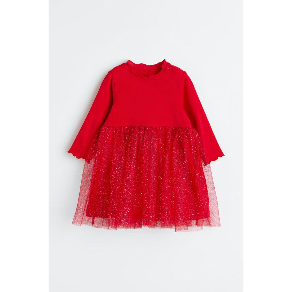 Váy ren xoè bé gái váy đầm công chúa dễ thương size 4-6m đến 3-4y