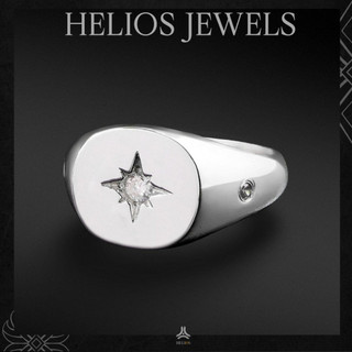 Nhẫn bạc nam HeliSilver Palatial S925