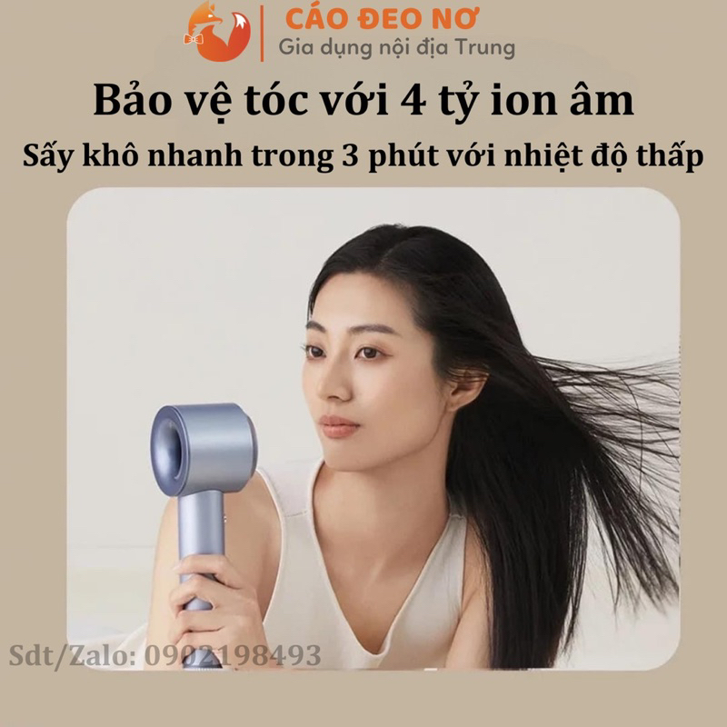 Máy sấy tóc Ion âm cao cấp Xiaomi Keheal - Cáo Đeo Nơ