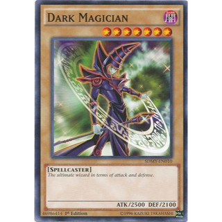 [ Dưa Hấu Yugioh ] Lá bài thẻ bài Dark Magician - Tặng bọc bài nhựa bảo quản