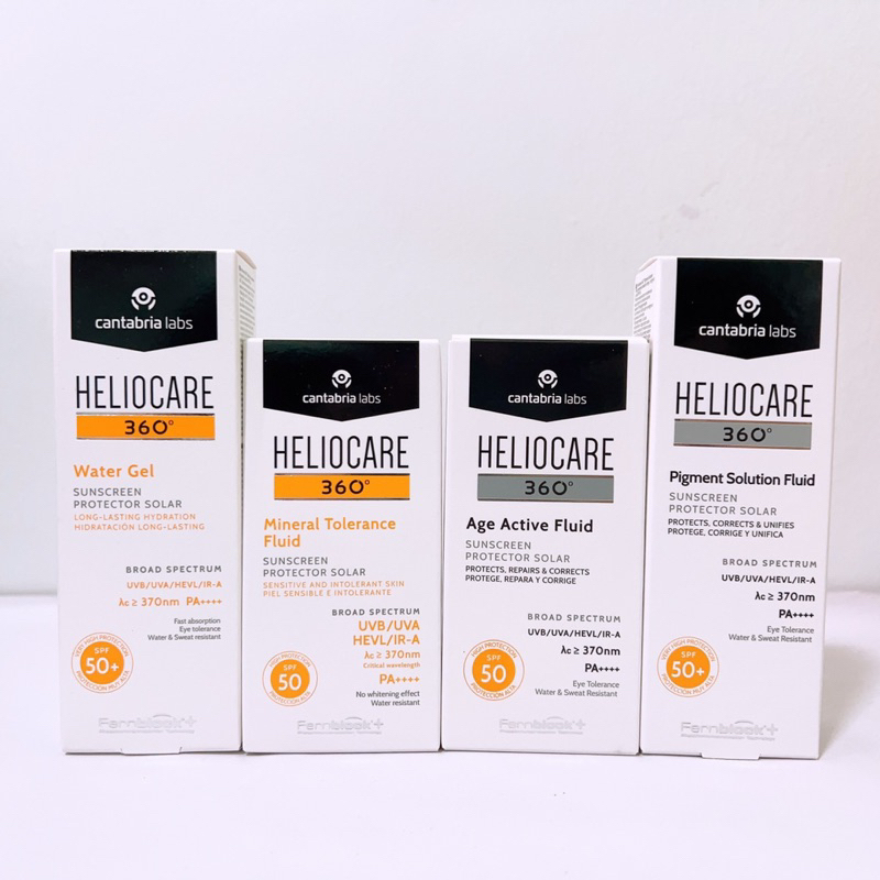 Kem Chống Nắng 𝗛𝗲𝗹𝗶𝗼𝗰𝗮𝗿𝗲 𝟯𝟲𝟬°