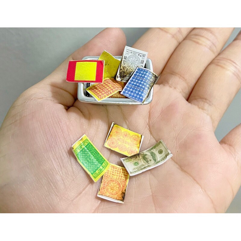 thau đốt vàng mã bàn thờ mini