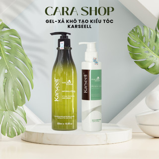 Kem xả khô tạo sóng xoăn - gel bóp xoăn karseell 500ml chính hãng cara shop