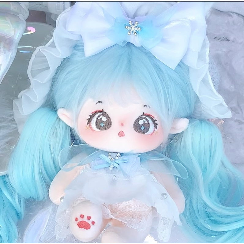 Búp bê không thuộc tính tóc tơ Sương Giáng 20cm và 25cm