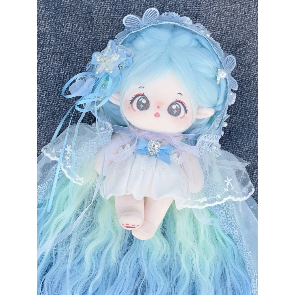 Búp bê không thuộc tính tóc tơ Sương Giáng 20cm và 25cm