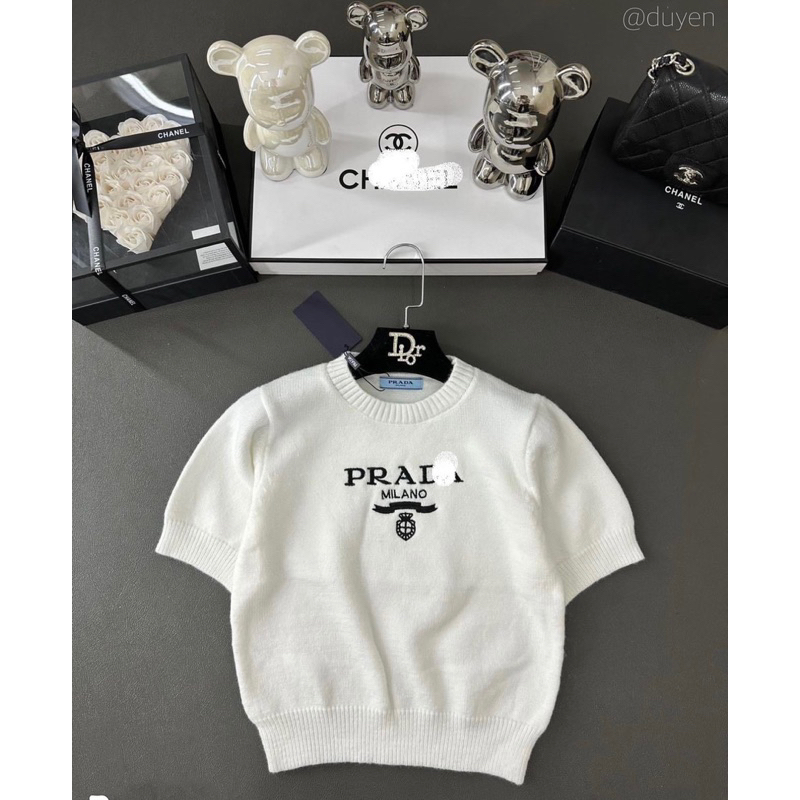 Áo len mtg cộc tay p.r.a.d.a QCCC