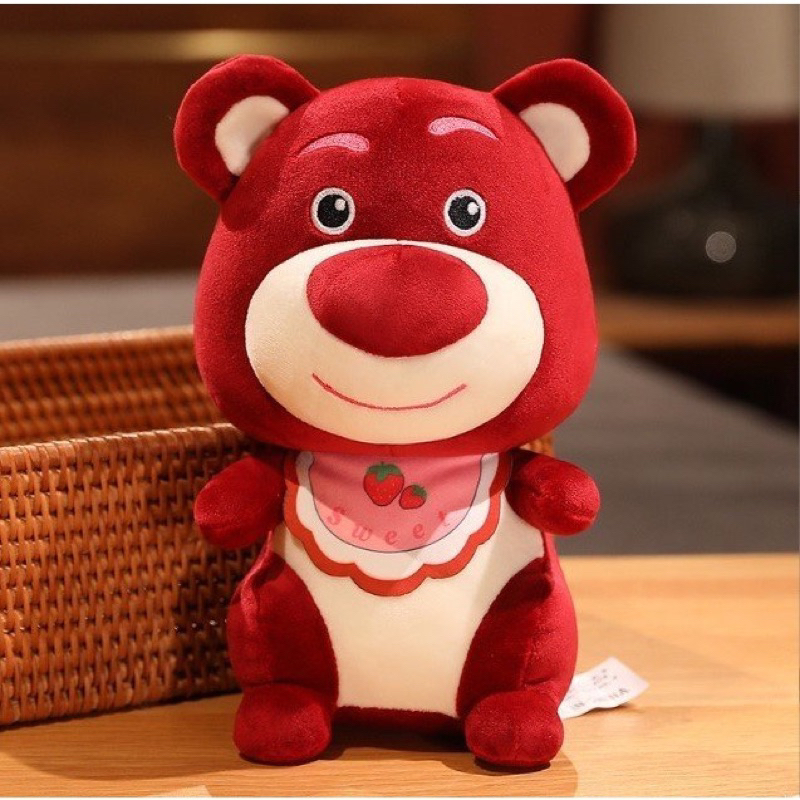 Thú Bông GẤU DÂU LOTSO Đáng Yêu-Hàng Cao Cấp-Lông Siêu Mịn