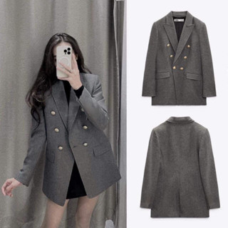 Áo Blazer mẫu mới ZARA ( Hàng cao cấp + Ảnh thật + Video )