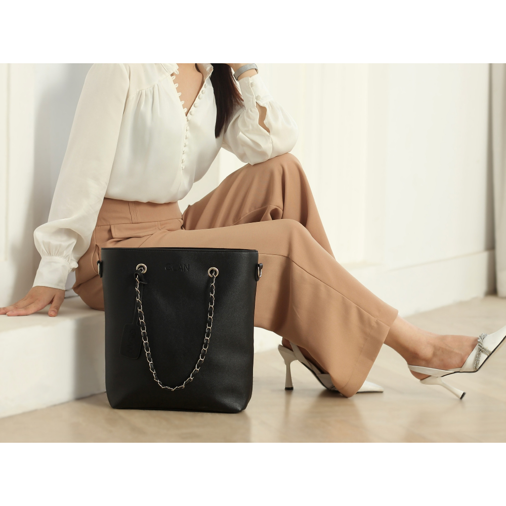 Túi xách tote nữ GILAN Karen bag  - đựng được Laptop, A4