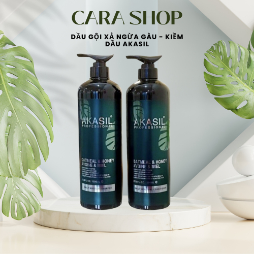 Dầu Gội Xả AKASIL Tái Sinh Siêu Mượt Hương Nước Hoa ngăn gàu ngăn rụng tóc 500ml - 1000ml HÀNG CHÍNH HÃNG CARASHOP