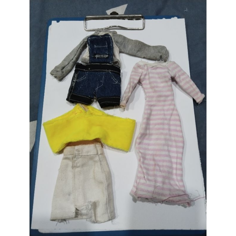 Thanh Lý Set quần Áo Cũ của búp bê Size Xinyi