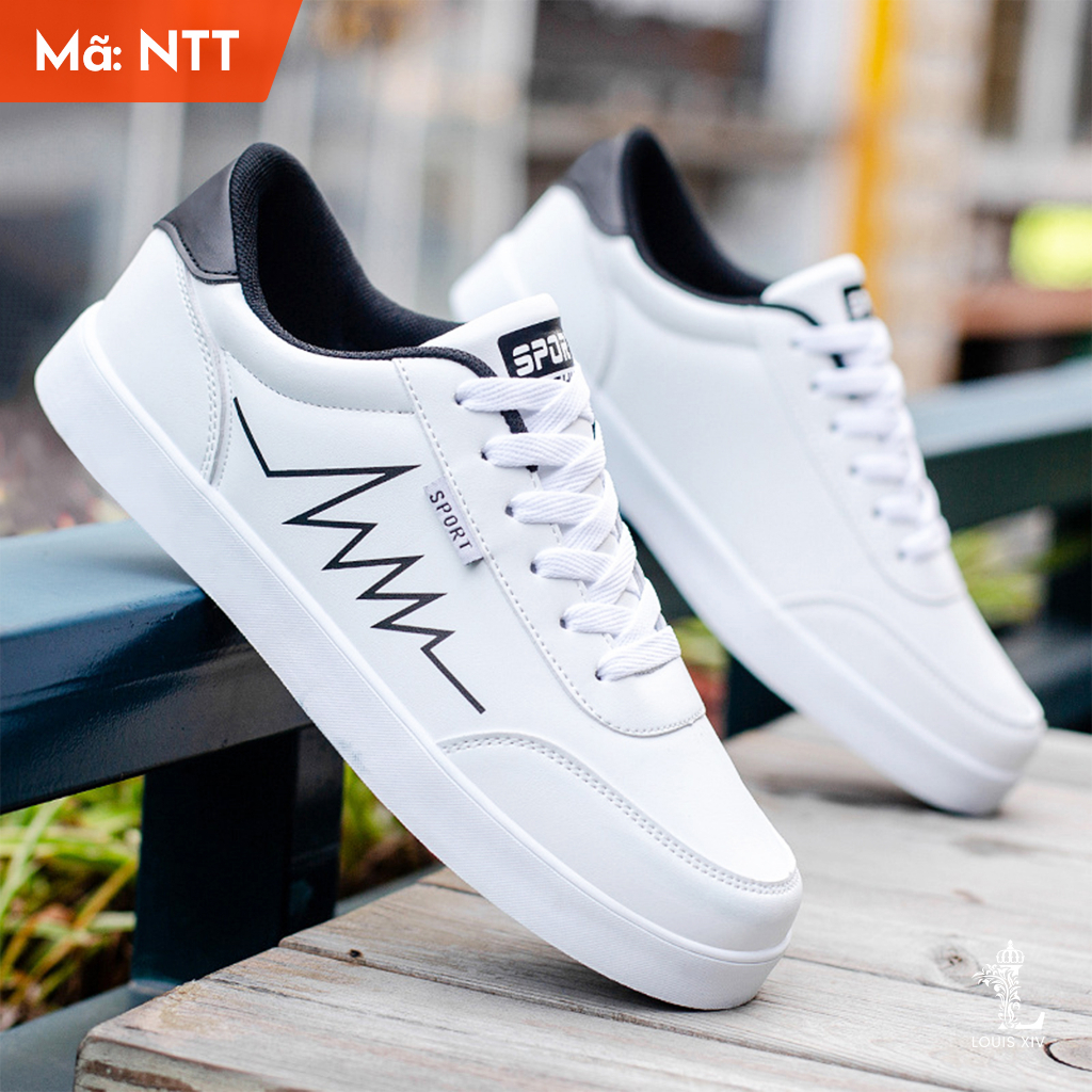 Giày Sneaker Nam Cao Cấp Golden Crown Phong Cách Thời Trang Hot Trend 2023