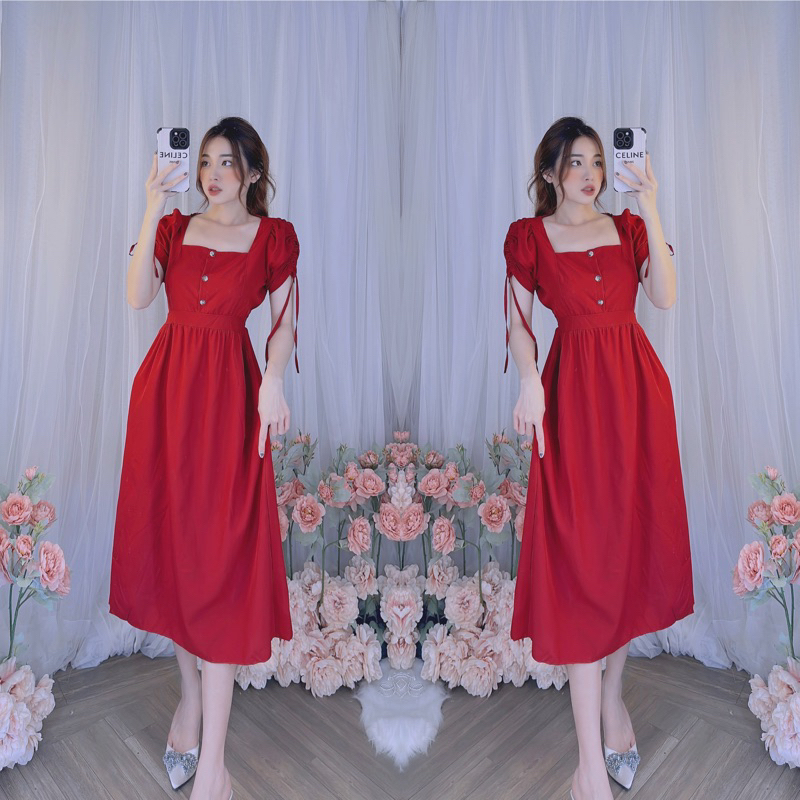 Đầm maxi phối ren ! Có sỉ