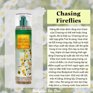  Xịt Thơm Toàn Thân - CHASING FIREFLIES