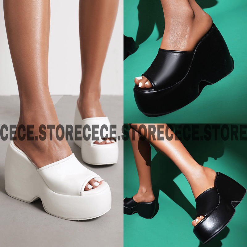 SẴN DÉP SANDAL ĐẾ CAO 12,5CM ĐẾ BẰNG STYLE CHÂU ÂU CỰC HOT CECE.STORE