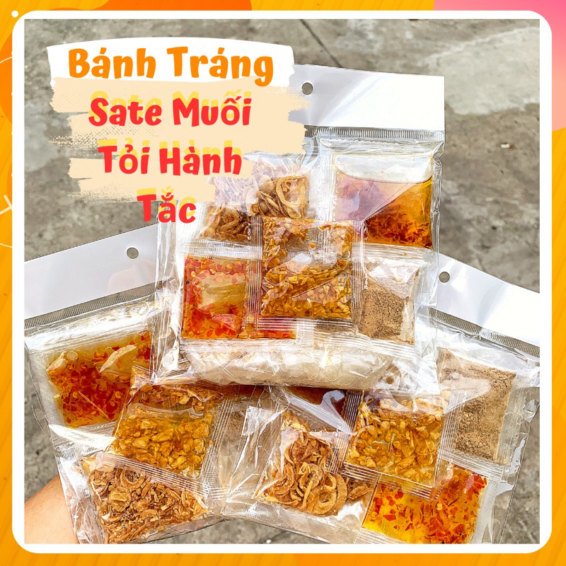 Dẻo Dầu Tỏi Hành Phi Tắc - Bánh Tráng Cô Bé