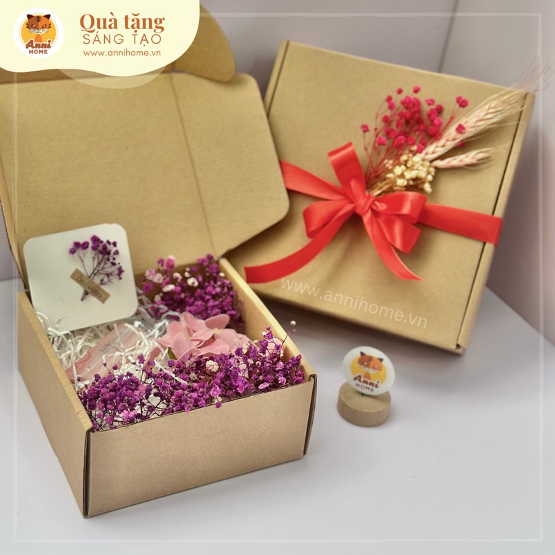 Hộp Kraft đựng quà handmade độc đáo và tinh tế