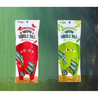 [Goi 1-2 cây] Snack Rong Biển Wow Roll 5g Thái Lan
